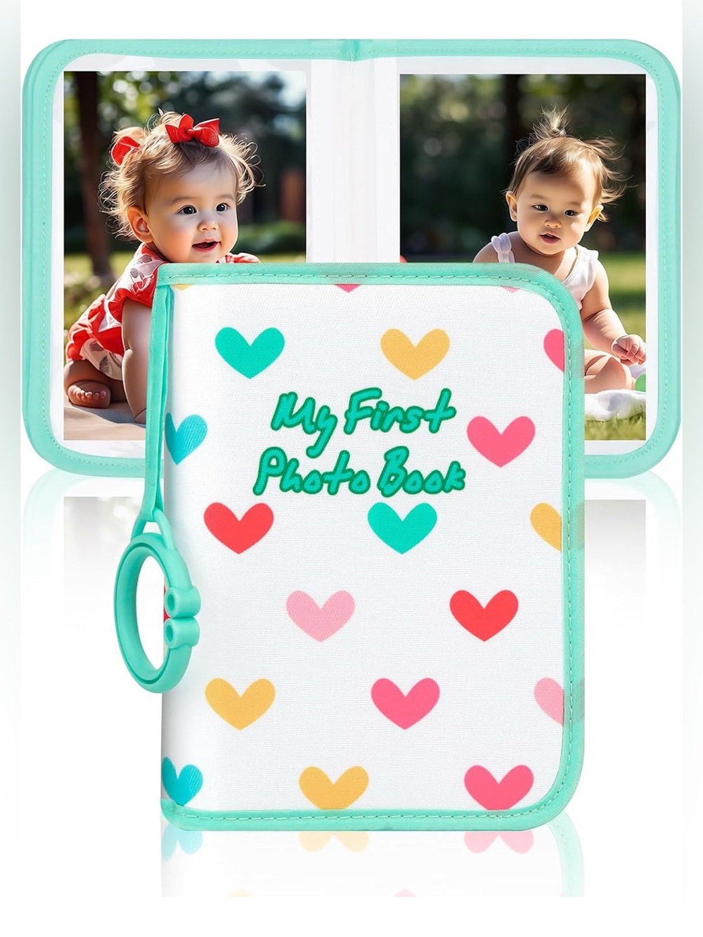Baby Photo Book Holds 21 4x6 Photos My First Photo Book for Baby or Toddlers NEW